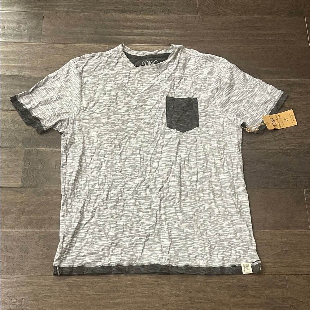 PD&C Short Sleeve Pocket T Shirt new Mens Size Large